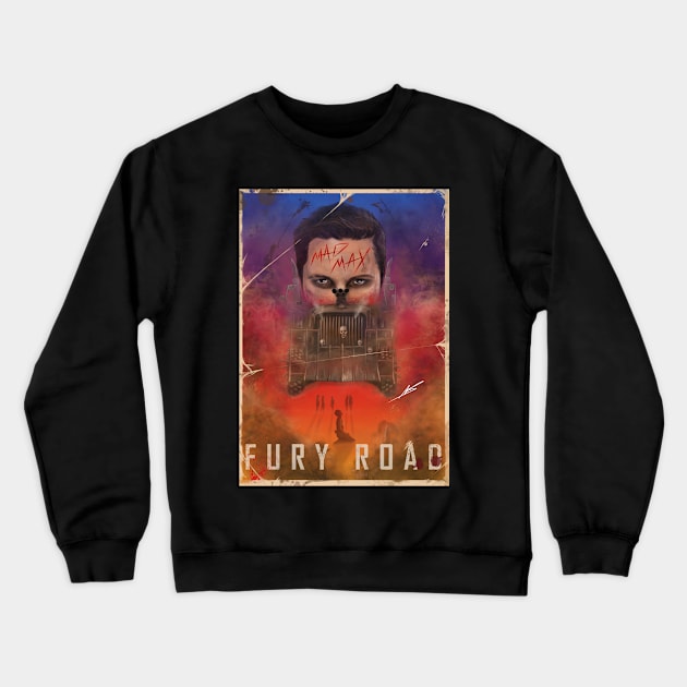 Fury Road Crewneck Sweatshirt by Butlerbert23